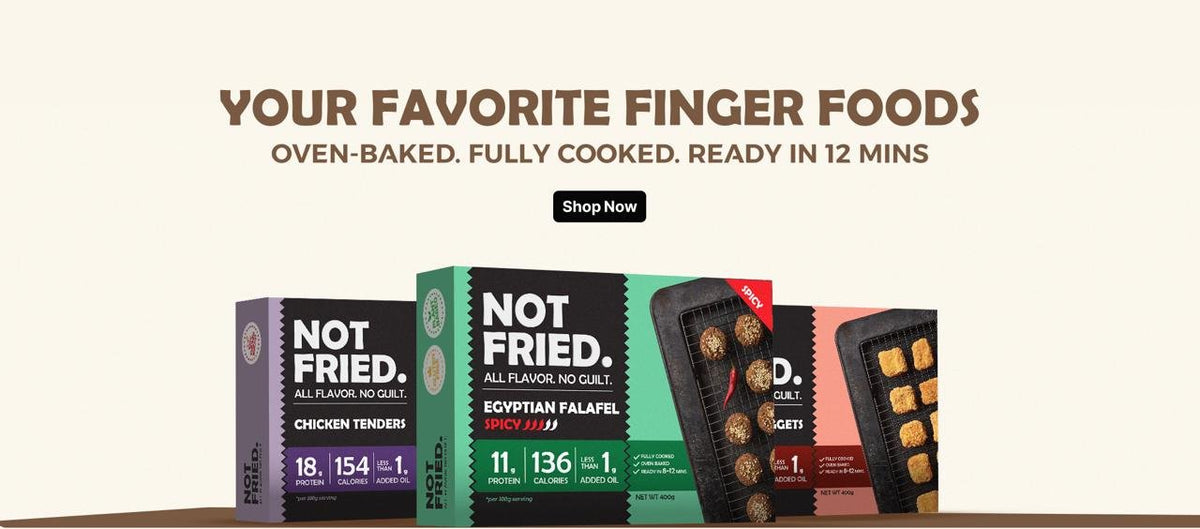 Your favorite finger foods. Oven-baked. Fully cooked. Ready in 12 mins